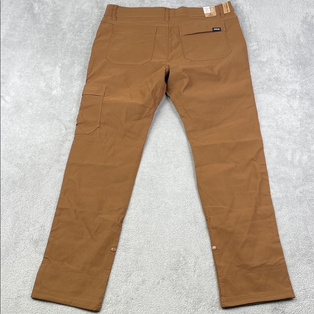 NEW‎ Prana 34/32 Stretch Zion Slim Pant II Men's Sepia Brown Hiking Outdoors - Picture 14 of 16